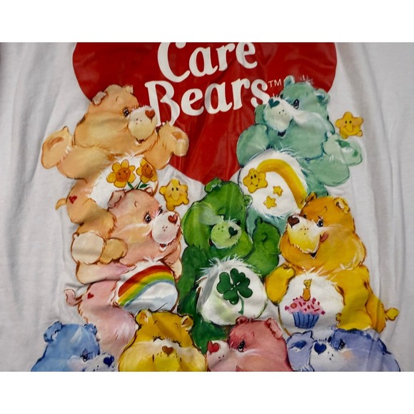Care Bears x Cake worthy Women's XL Long Sleeve Shirt - White With Graphics - Picture 9 of 12